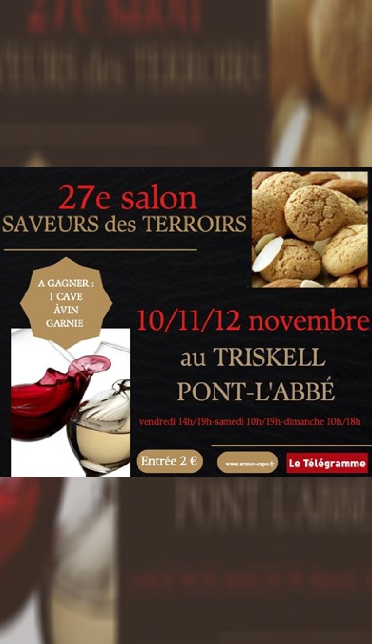 Salon saveurs des terroirs à Pont l'Abbé