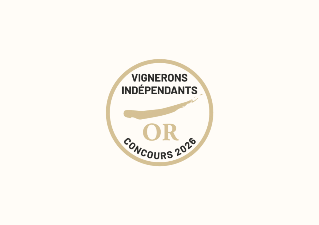 Médaille d'Or au concours des Vignerons Indépendants